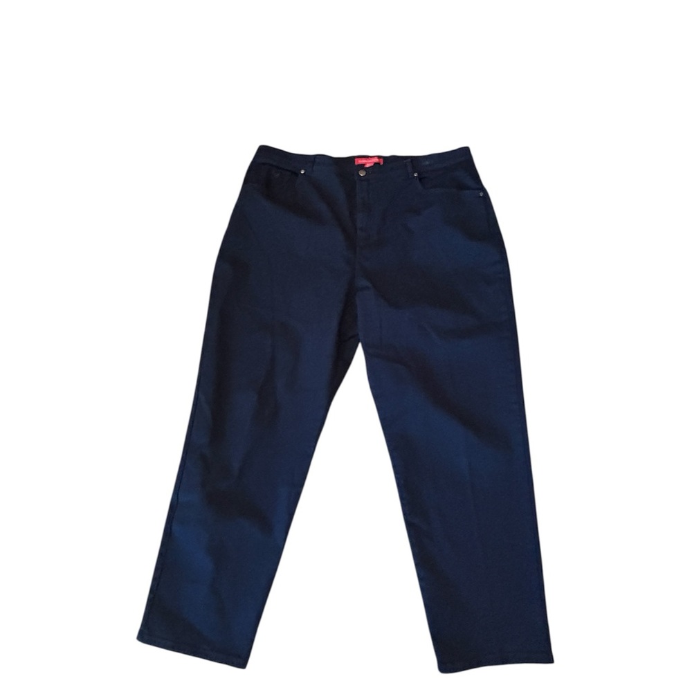 Gloria Vanderbilt Classic Navy Blue Pants Size 24W